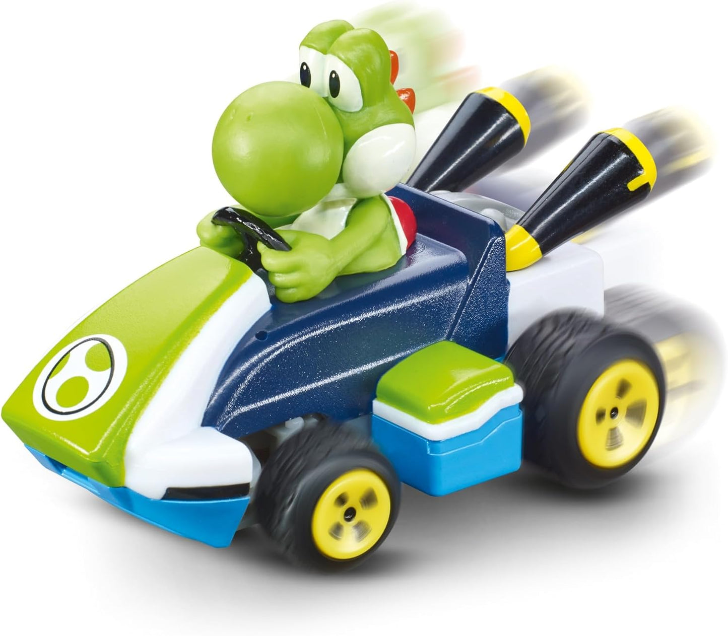 Carrera RC Mario Kart Mini RC Yoshi I For Children and Adults, Boys & Girls I Unique Original Licence I Instant Driving Fun with Ready to Run I Authentic Mario Kart Experience