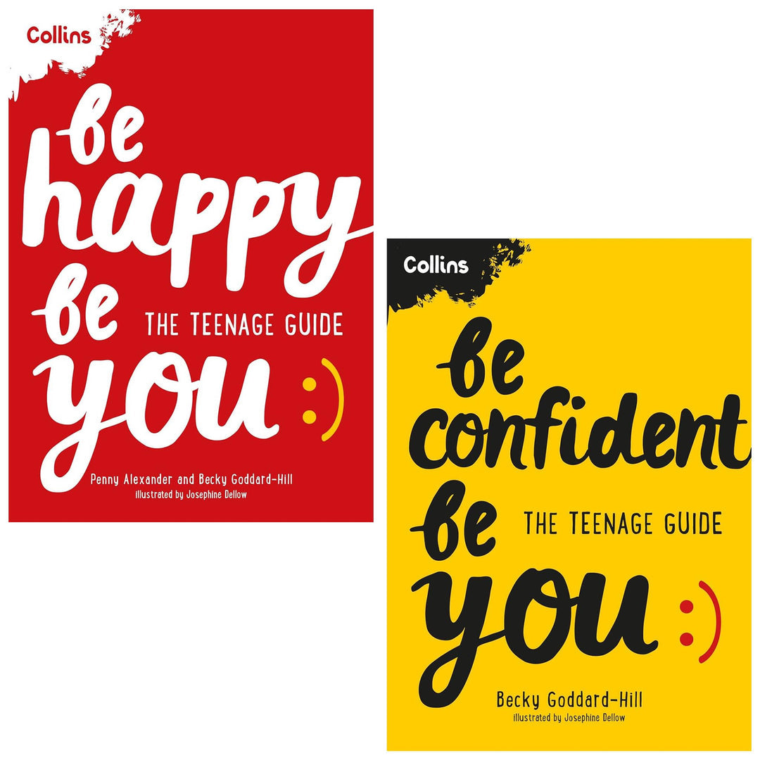 Collins Be You Series 2 Books Collection Set by Penny Alexander & Becky Goddard-Hill (Be Happy Be You, Be Confident Be You)