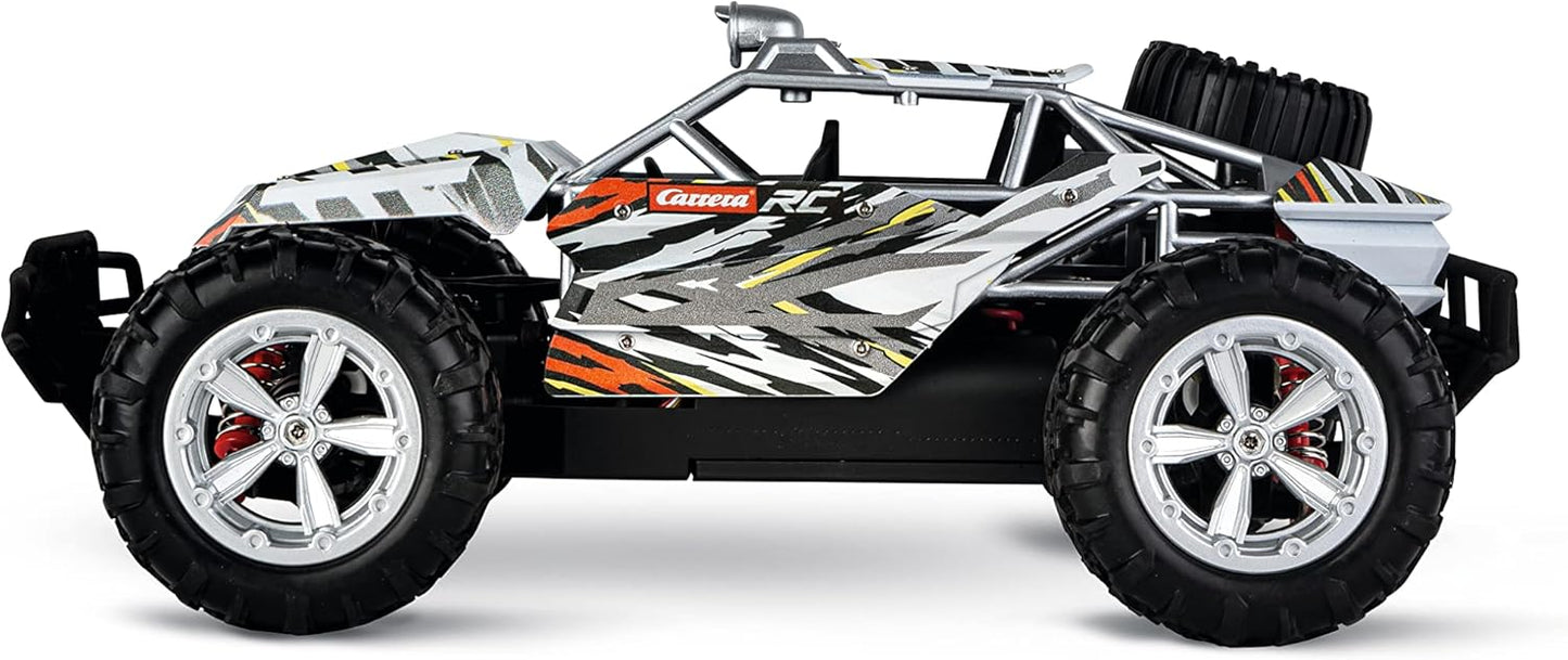 Carrera RC I Passion Impact 20 I OffIRoad RC Buggy for Outdoor Adventures I Robust Design & 4WD for Optimal Off-Road Use I Up to 20 km/h Speed & 20 Minutes Driving Time I Includes Battery