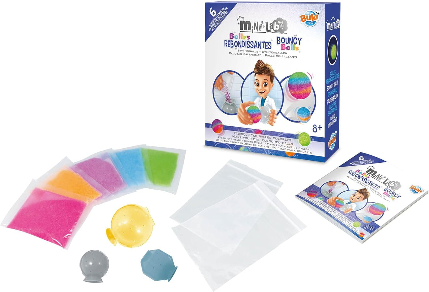 BUKI 3009 - Mini Lab Bouncy Balls