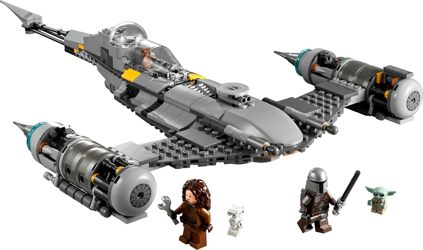 LEGO 75325 Star Wars The N-1 Starfighter of the Mandalorian; Book of Boba Fett; Building Toy Set with Baby Yoda Figure