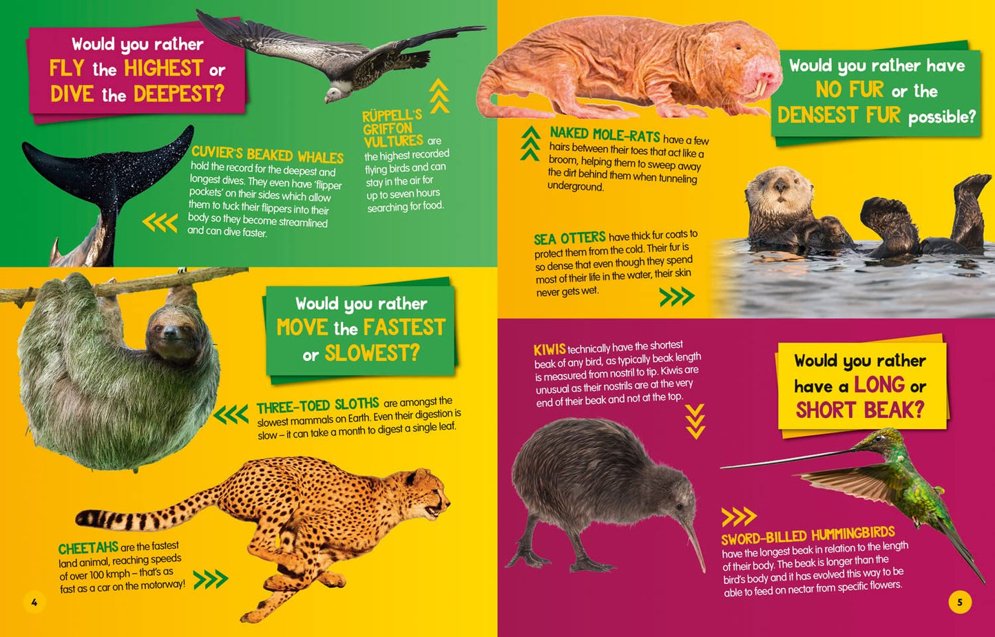 Would you rather? Animals: A fun-filled family game book (National Geographic Kids)