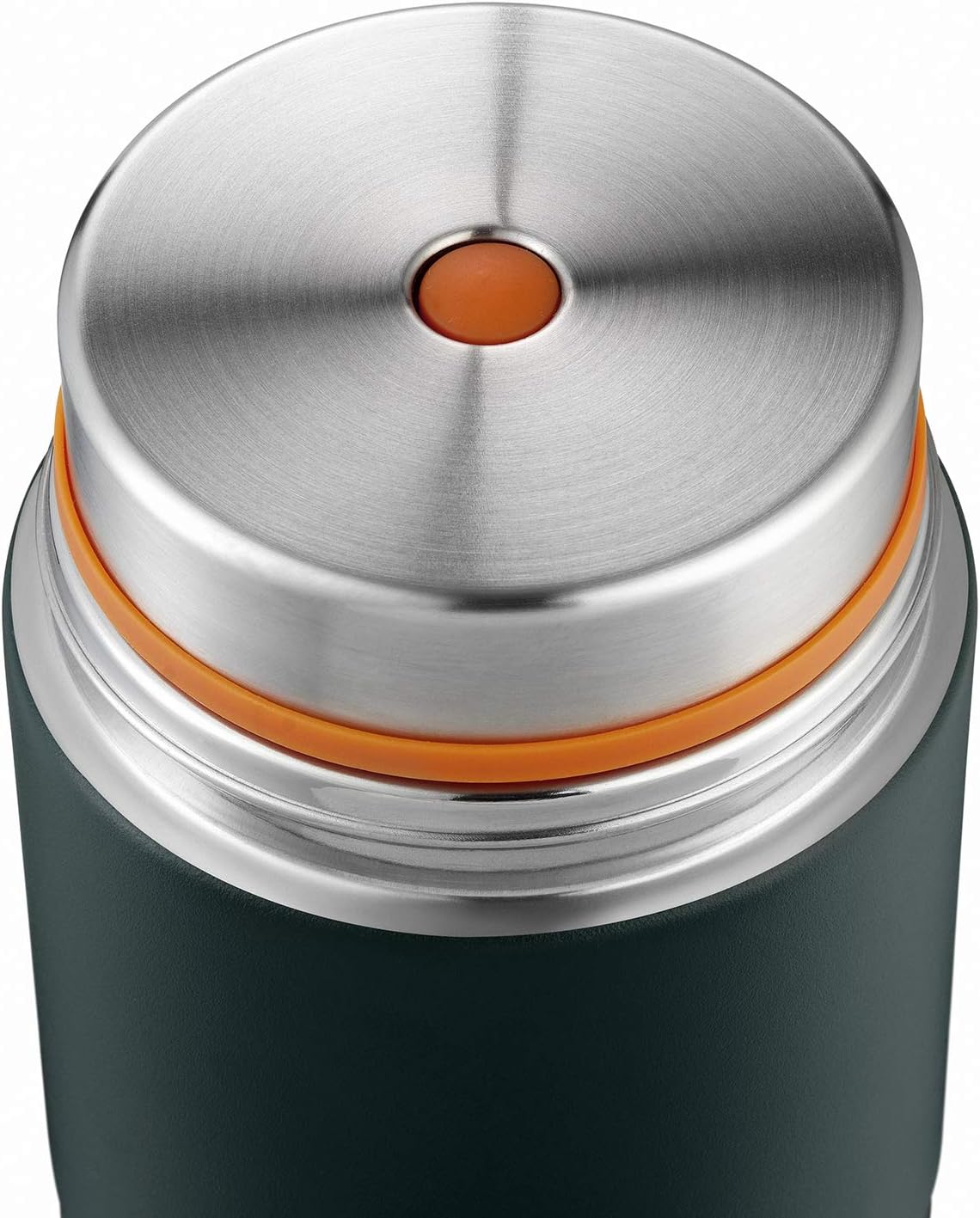 Esbit Sculptor Thermal Food Container - 750 ml Forest Green Warming Container - Made of Stainless Steel for Hot and Cold Food