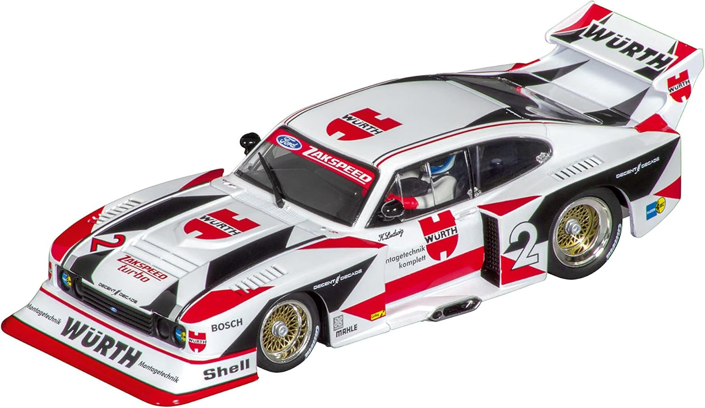 Carrera 31042 Digital132 Ford Capri Zakspeed Turbo Würth Zakspeed Team