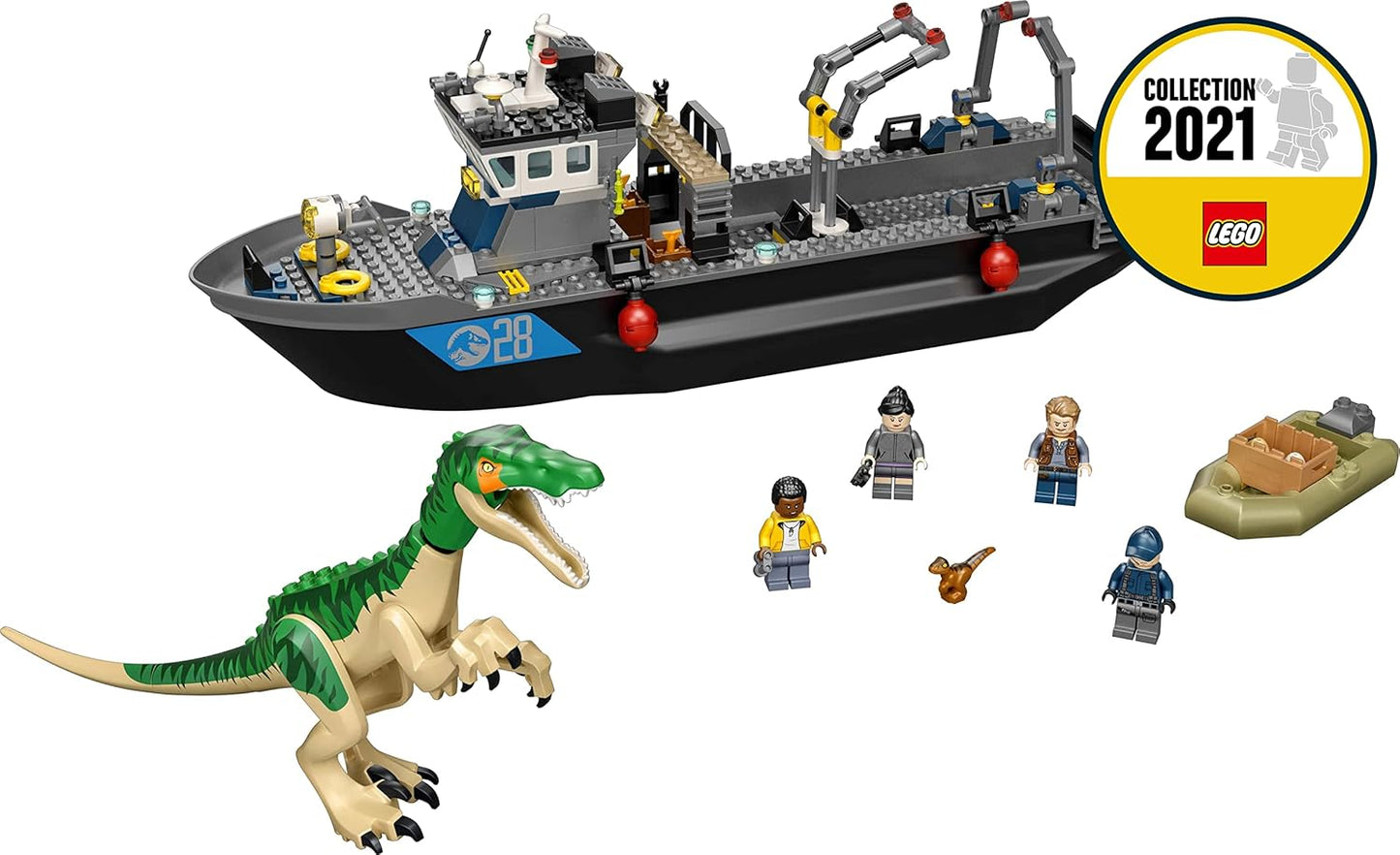 LEGO 76942 Jurassic World Escape of the Baryonyx