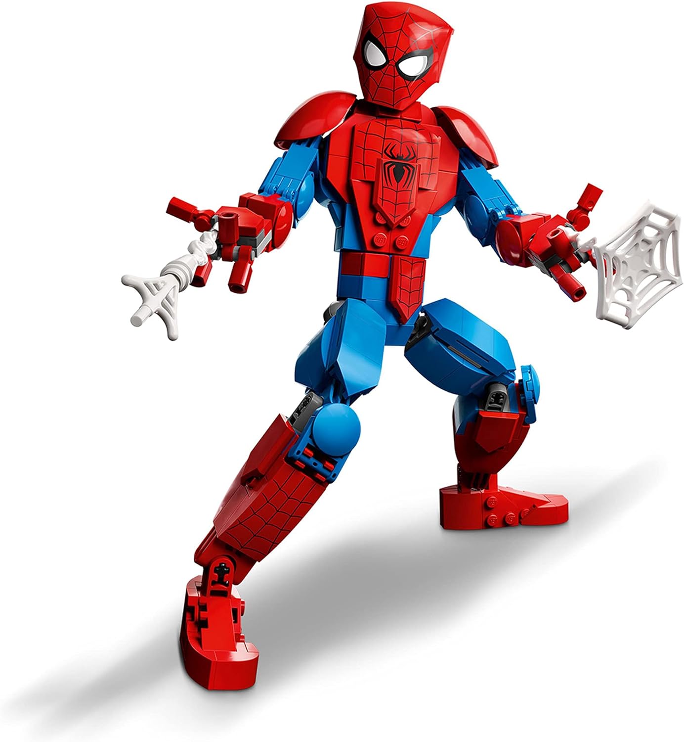 LEGO Marvel Spider-Man Figure, Fully Poseable Action Toy, Collectible Superhero Action Figure, Fan Merchandise for Fans of the Movies, Gift for Boys and Girls 76226