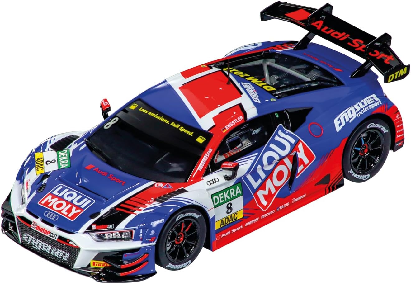 Carrera - 20032010 - Digital 132 Audi R8 LMS GT3 Evo II Engstler Motorsport, No.8 D2023 | Slot Car Ready to Race | Perfect for Children and Adults | Scale 1:32 Replica with Original Audi Licence