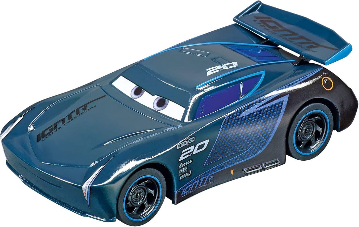 Carrera First I Jackson Storm from Disney, Pixar Cars Slot Car, Exclusive to Carrera First Train, Authentic, Detailed and Ideal for Children