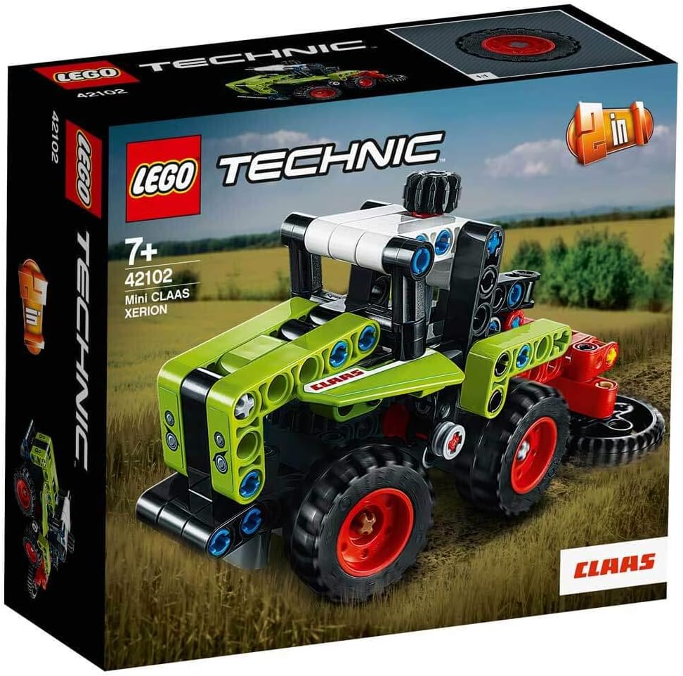 LEGO Technic 42102 Mini Claas Xerion Toy Tractor Building Set