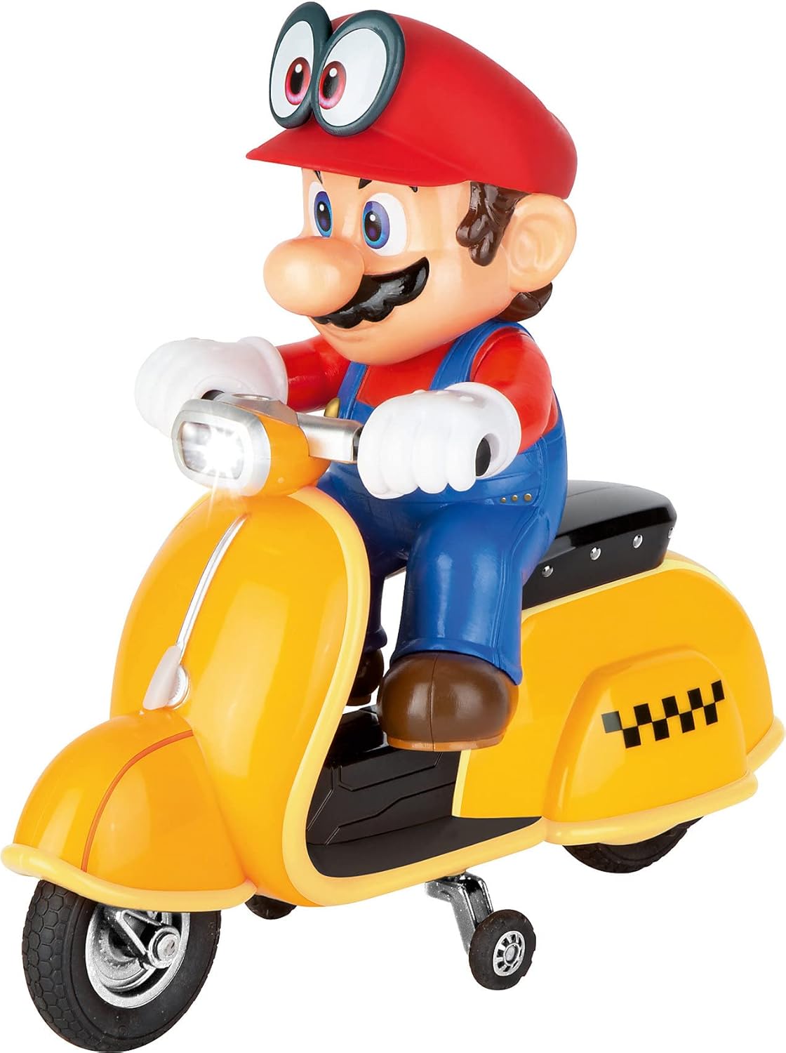 Carrera RC 370200992 Super Mario Odyssey Scooter - Remote Controlled Electric Scooter for Indoor & Outdoor Use - Toy Scooter for Children from 6 Years & Adults