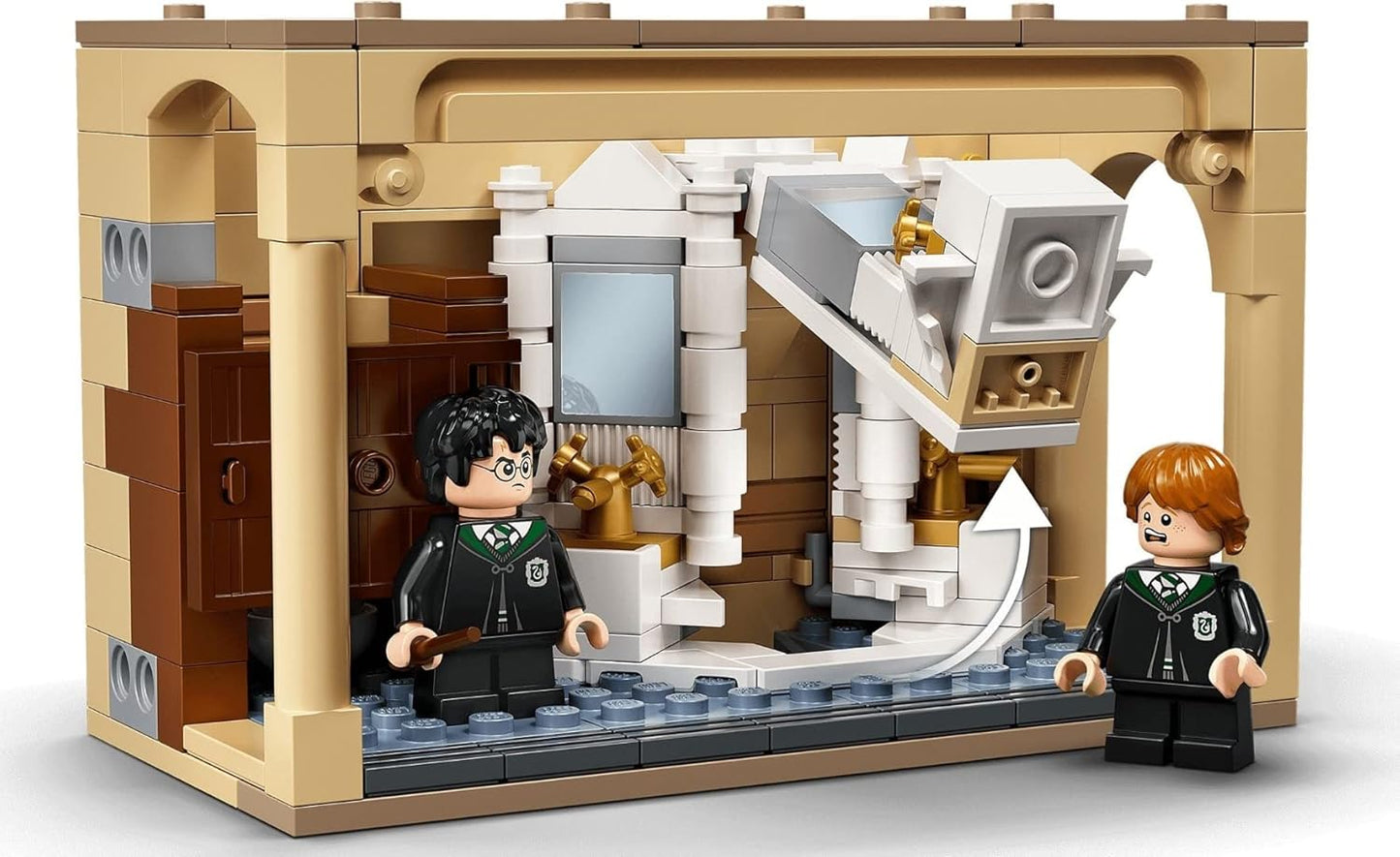 LEGO 76386 Harry Potter Hogwarts: Polyjuice Poison Mistake Set for 20th Anniversary with Harry as a Golden Mini Figure, Fan Item