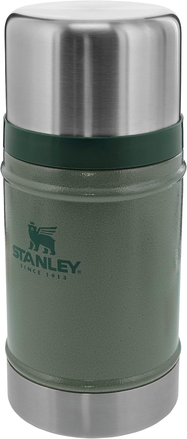 Stanley Classic Legendary Thermal Food Container - Keeps Hot for 20 Hours or Cold for 24 Hours - Stainless Steel Food Warming Container - BPA Free - Dishwasher Safe