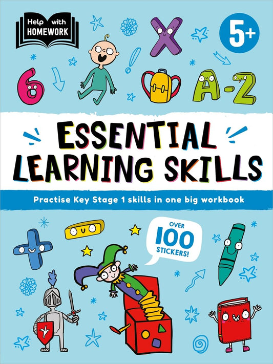 Help With Homework: Age 5+ Essential Learning Skills (Practise Key Stage 1 skills in one big workbook)