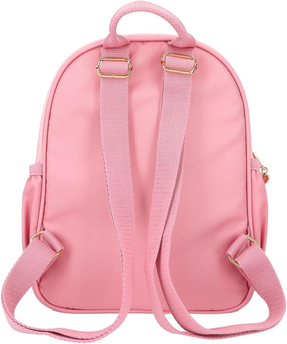 Depesche 12243 Miss Melody Sundown Backpack for Kids in Pink, Bag with Adjustable Straps, Multi-Colour