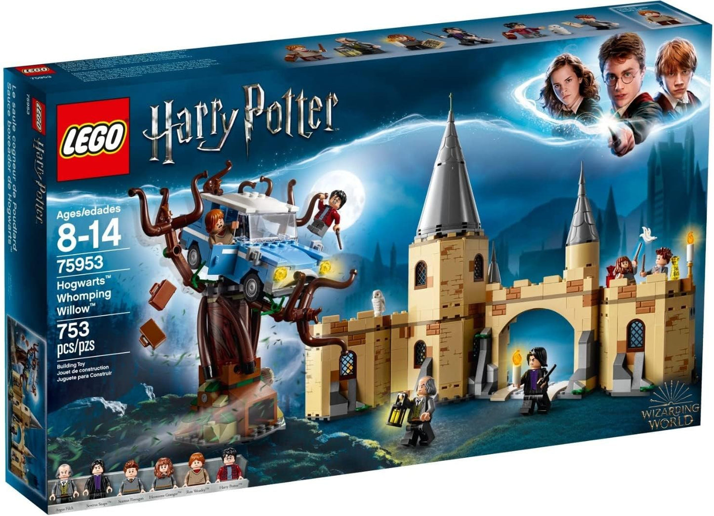 LEGO Harry Potter and the Chamber of Secrets Hogwarts Whomping Willow 75953 Construction Kit (753 Pieces), Single