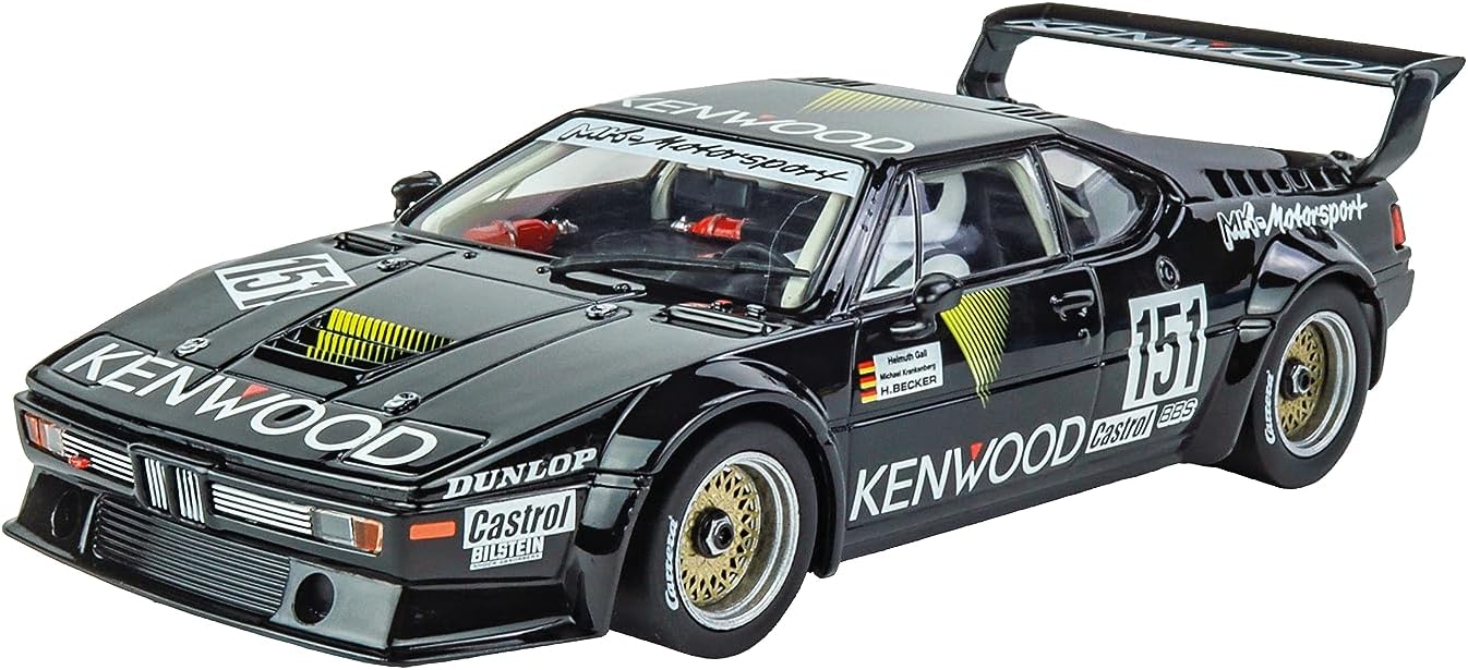 Carrera - 20031085 - Carrera Digital 132 I BMW M1 Procar MK-Motorsport, No.151 DRM 1986 I Lifelike Replica I Slot Car in 1:32 Scale I Authentic Luminous Front, Rear and Brake Lights