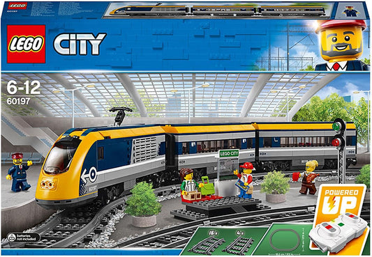 Lego City passenger train (60197), Colourful