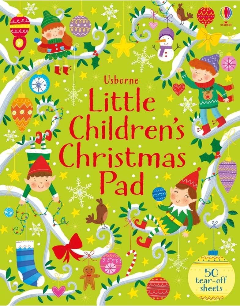 Little Children's Christmas Activity Pad (Little Children's Puzzles)