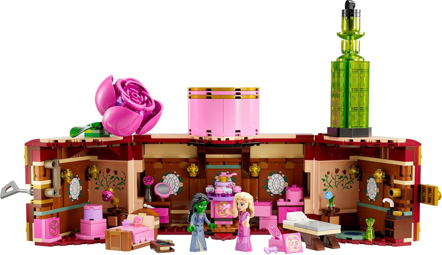 LEGO Wicked Glindas and Elphabas Dormitory, Fantasy Model to Collect with 2 Witches of Oz Toy Figures, Gift for Girls and Boys from 8 Years Who Love Dollhouses 75683