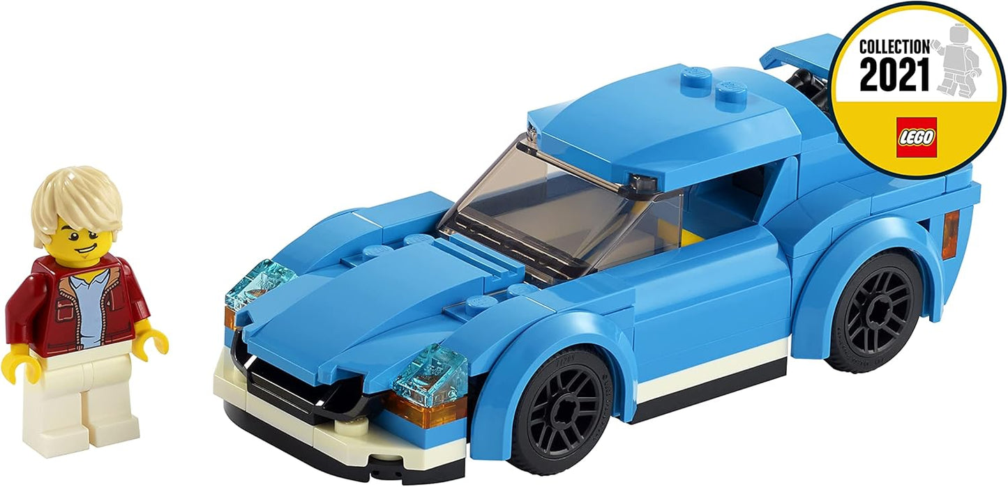 Lego 60285 City Sports Car Toy with Removable Roof, Racing Car Construction Kit