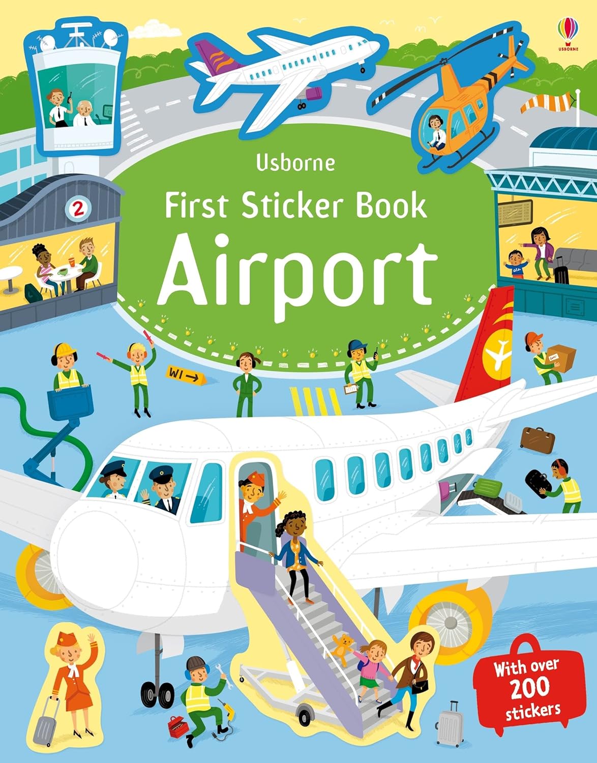 First Sticker Book Airports (First Sticker Books)