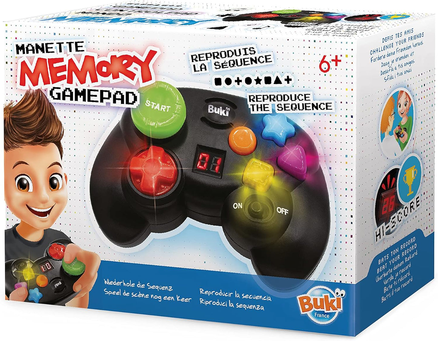 Buki 6209 Gamepad Memory