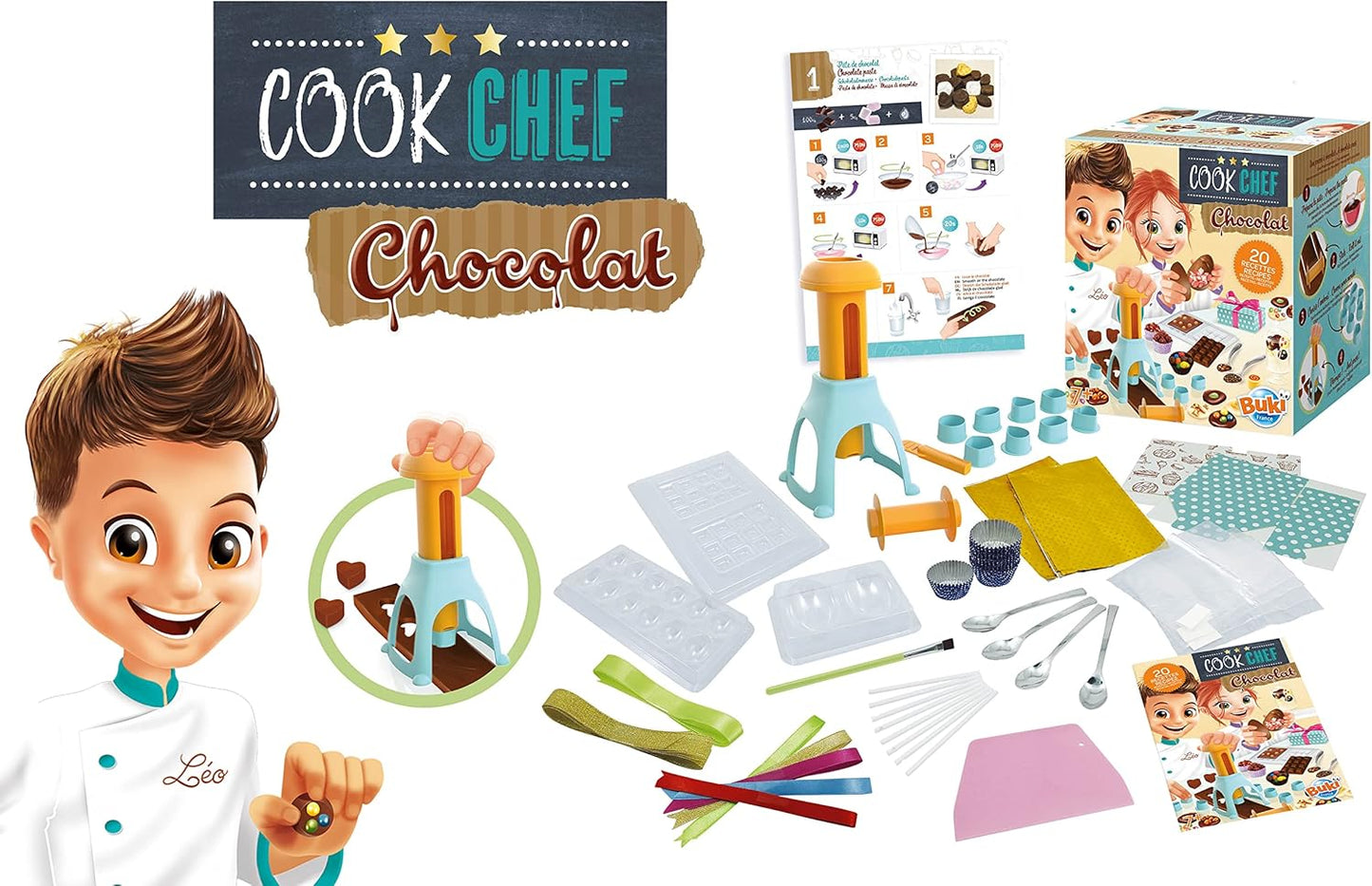 BUKI France 7166 Cook Chef Chocolate