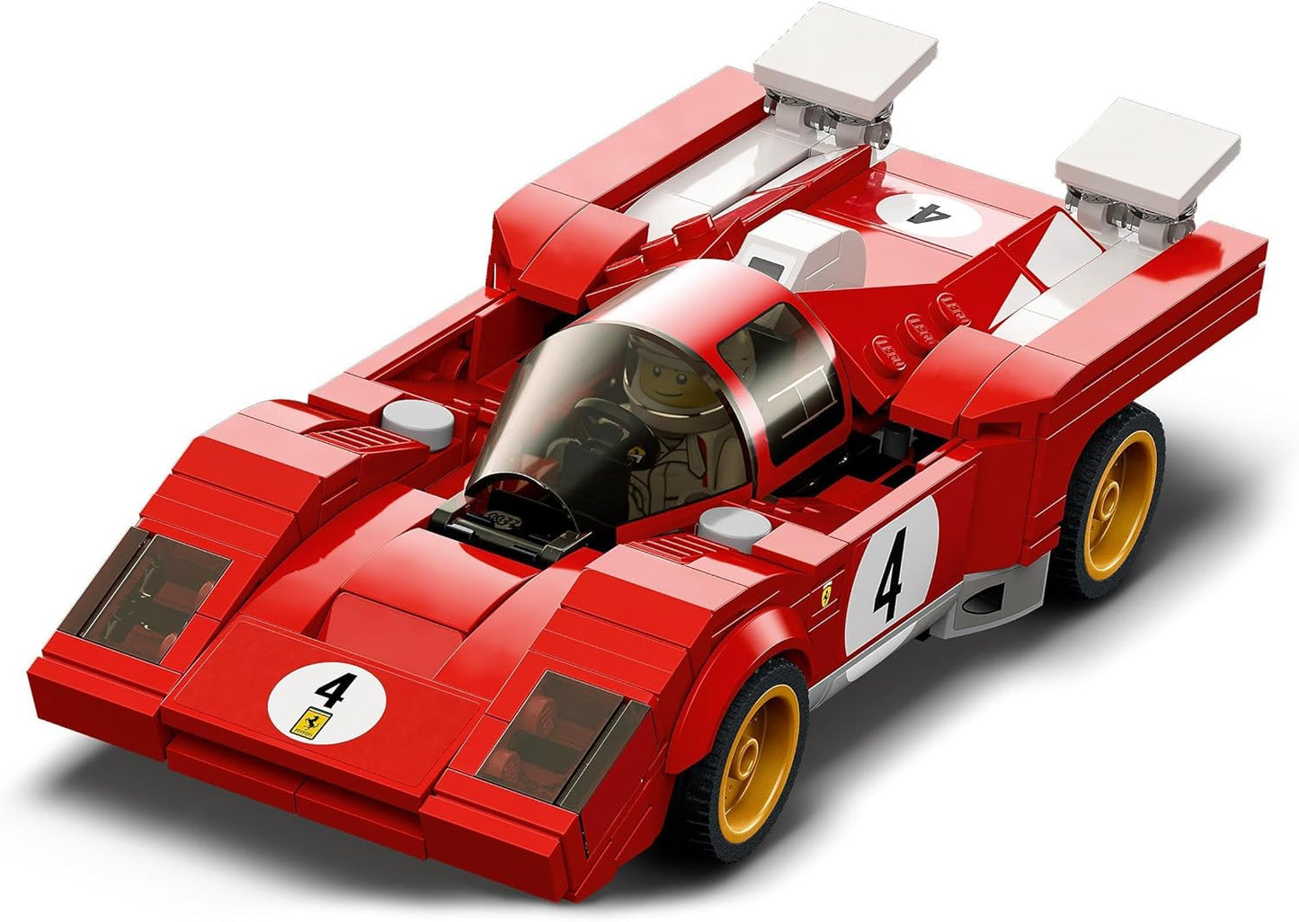 LEGO Speed Champions 1970 Ferrari 512 M Model Car Kit, Toy Car, Racing Car for Children, 2022 Collection 76906