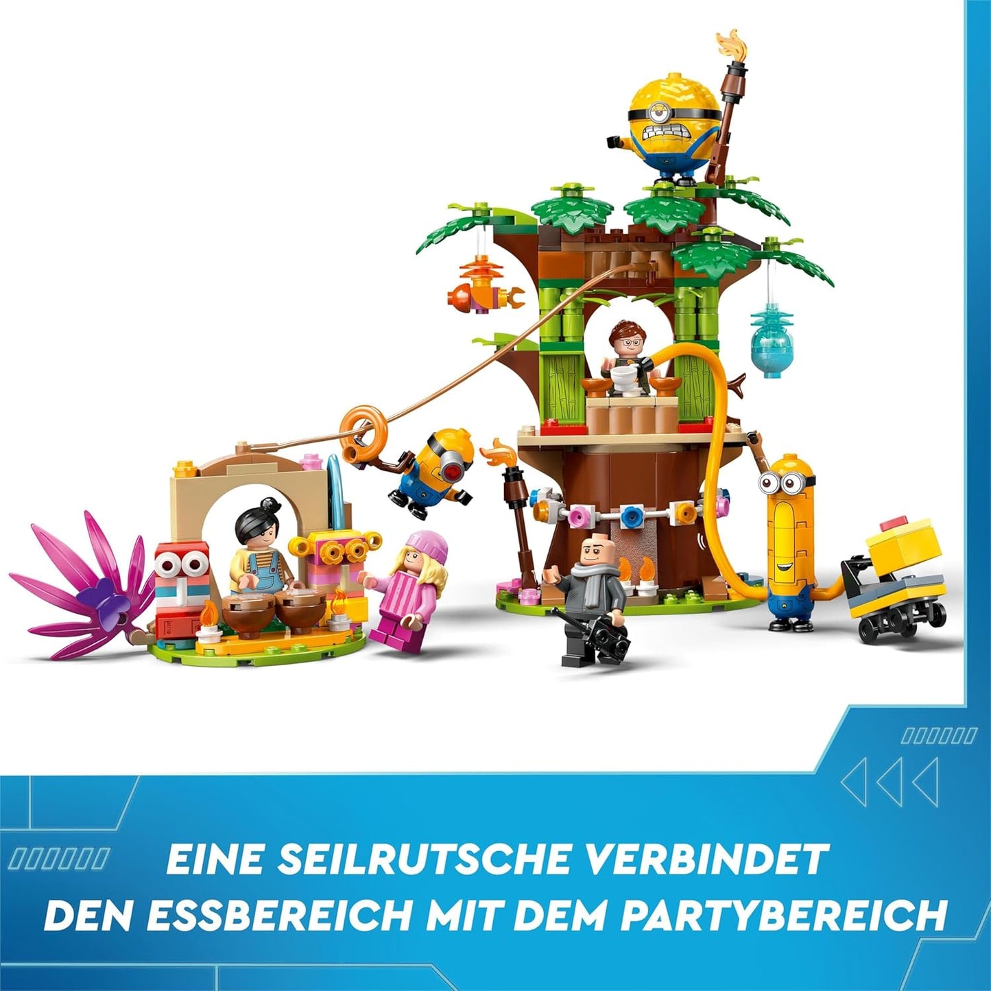 Lego Despicable Me 4, Minions' and Gru's Family Mansion, Movie Playset, Kids’ Toy, Gift for Boys and Girls Ages 8+, 75583