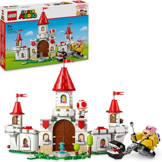 LEGO Super Mario Showdown with Roy at the Mushroom Palace, Adventure Playset with Nintendo Characters, Gift for Girls, Boys and Gamers from 7 Years 71435