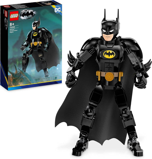 LEGO 76259 DC Batman Building Figure, Superhero Action Figure and Decoration Based on the Batman Movie of 1989, Figure with Cape, Toy and Collectible from Gotham City for Children Aged 8 and Up