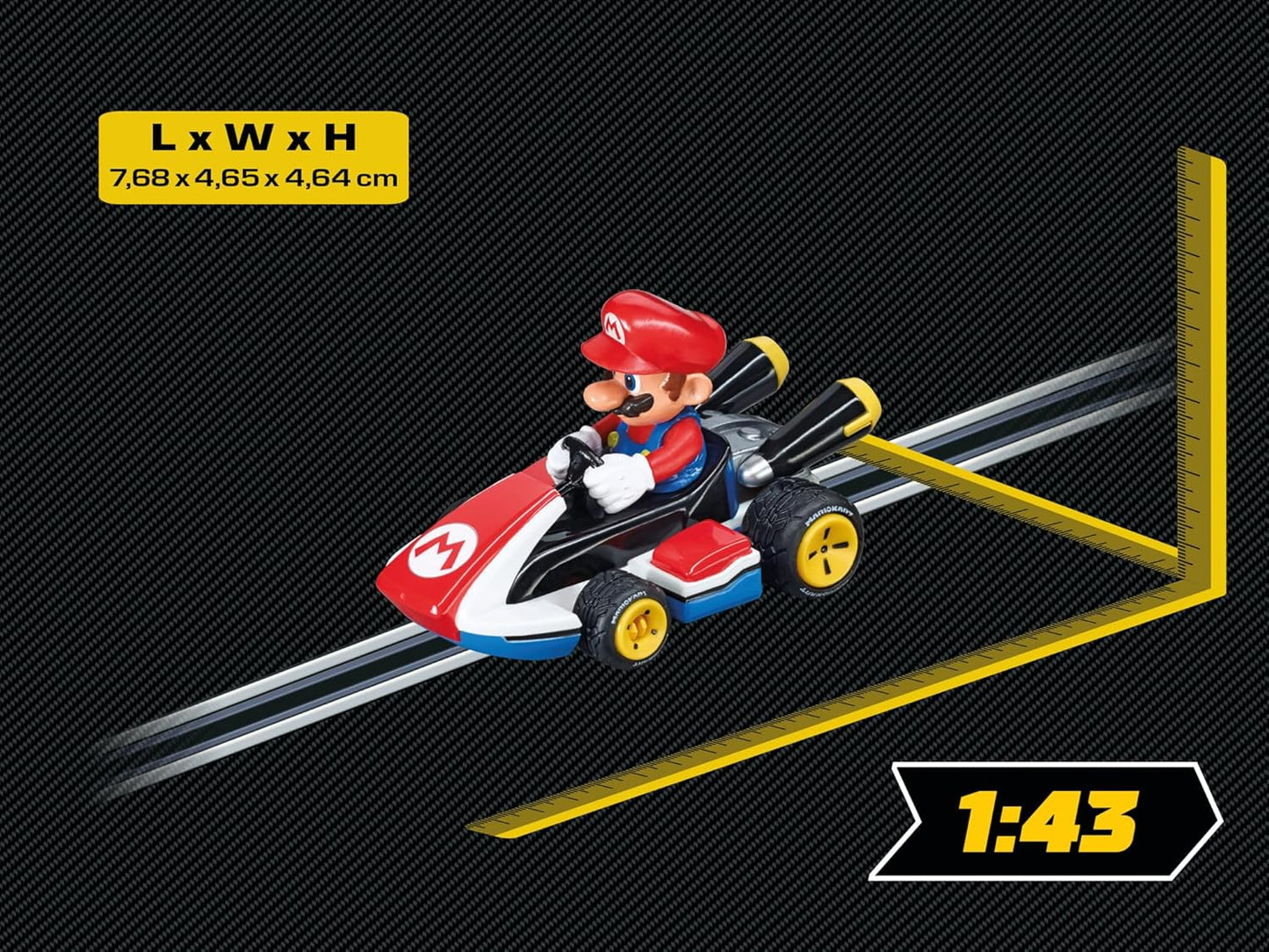 Carrera Go!!! Nintendo Mario Kart 8 - Mario 20064033 Race Car