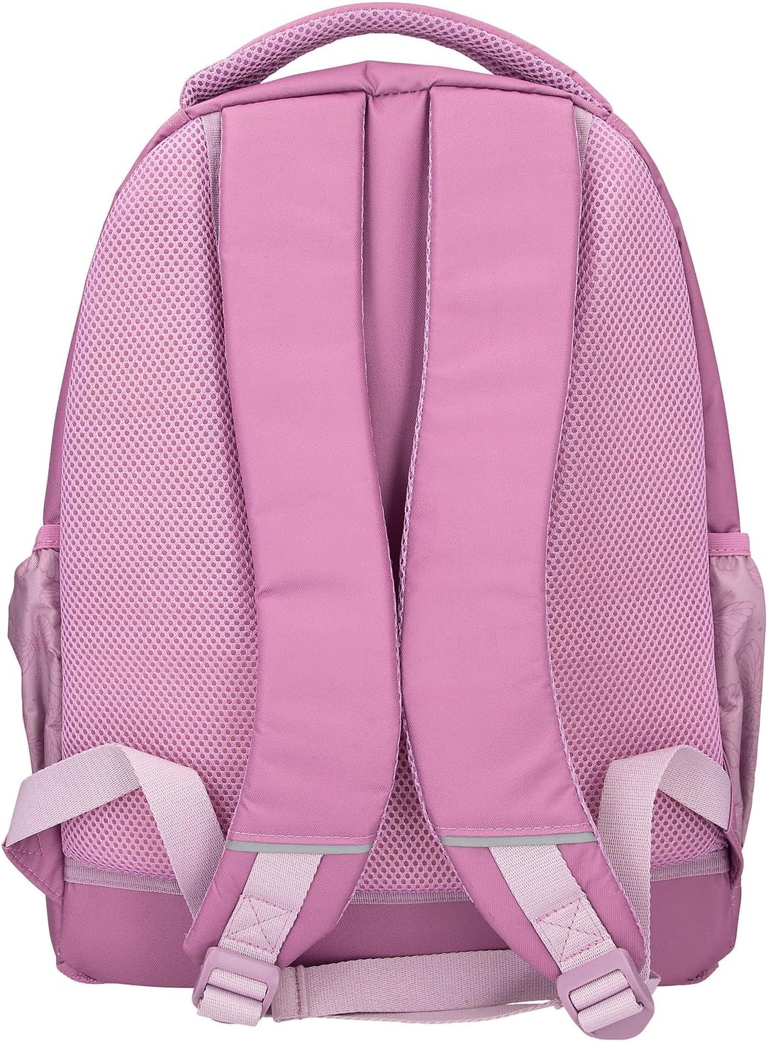 Depesche 12780 TOPModel Fairy Love School Backpack in Mauve with Model Motif and Butterflies, School Bag with Adjustable Straps