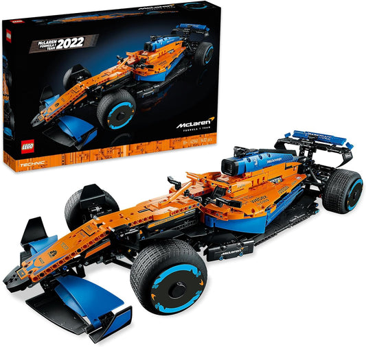 LEGO 42141 Technic 2022 McLaren Formula 1 Racing Car, Gift Idea for Adults, Men, Women, Him, Husband, Model Set for Adults