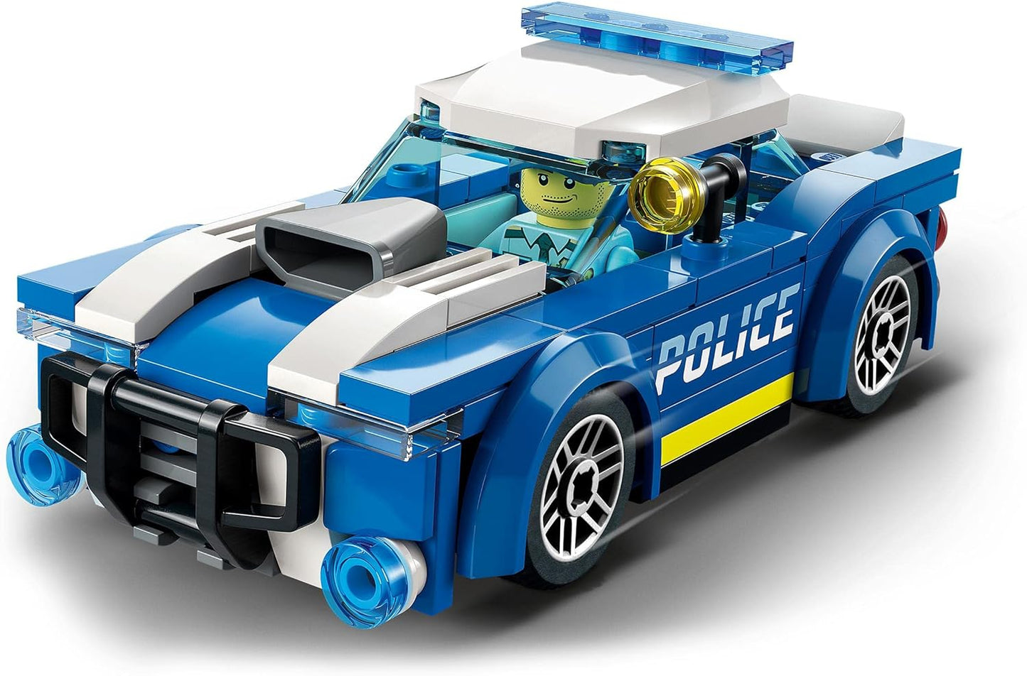 LEGO 60312 City Police Car, Police Toy from 5 Years, Gift for Children with Police Officer Mini Figure, Adventure Series, Creative Children's Toy for Boys and Girls