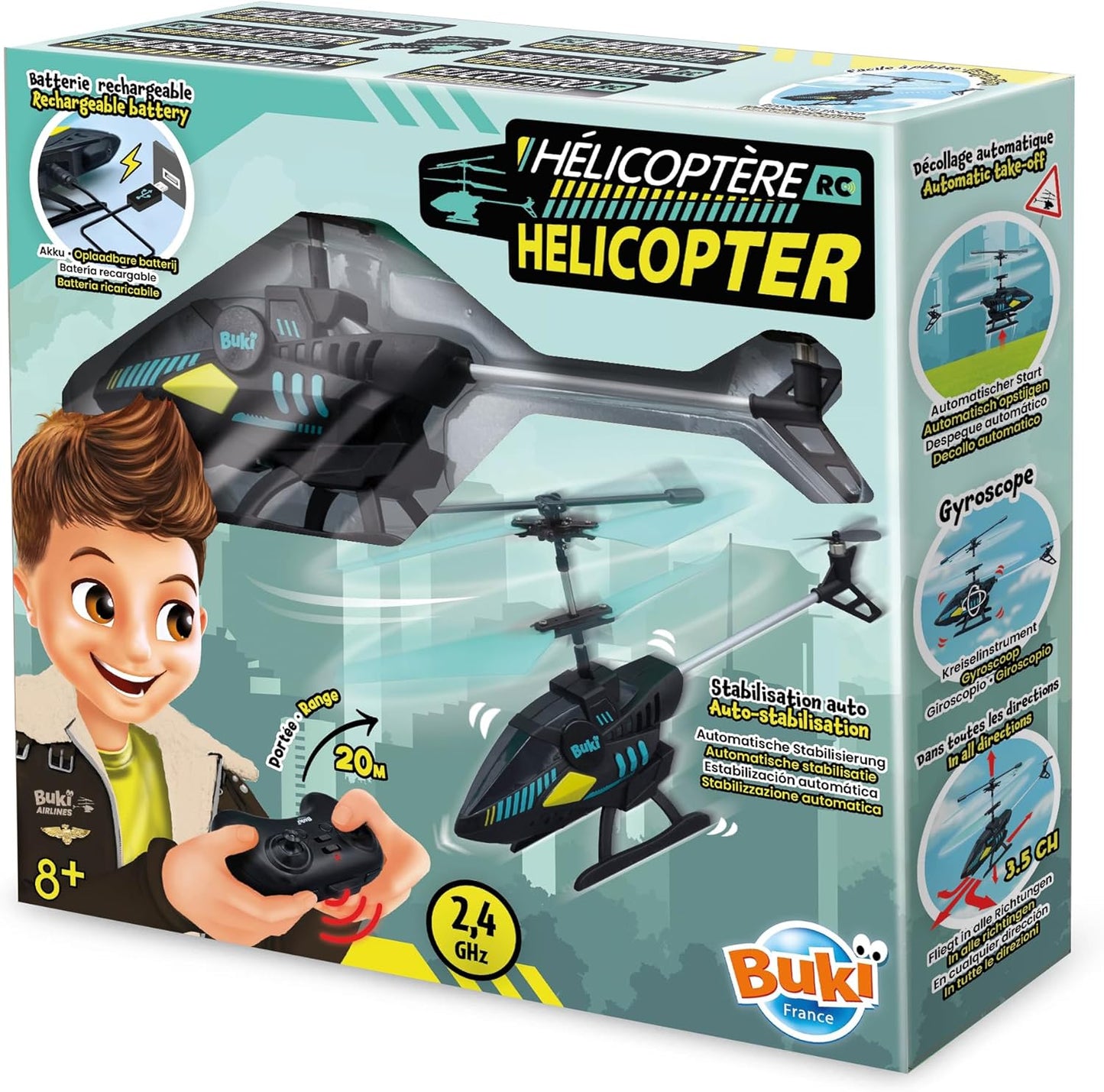 BUKI 37295 Radio-Controlled Helicopter