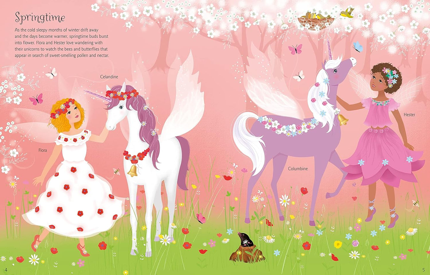 Sticker Dolly Dressing Unicorns