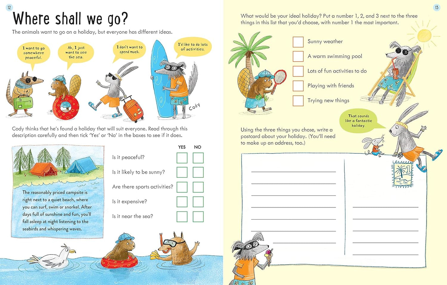 Usborne Workbooks Comprehension 8-9