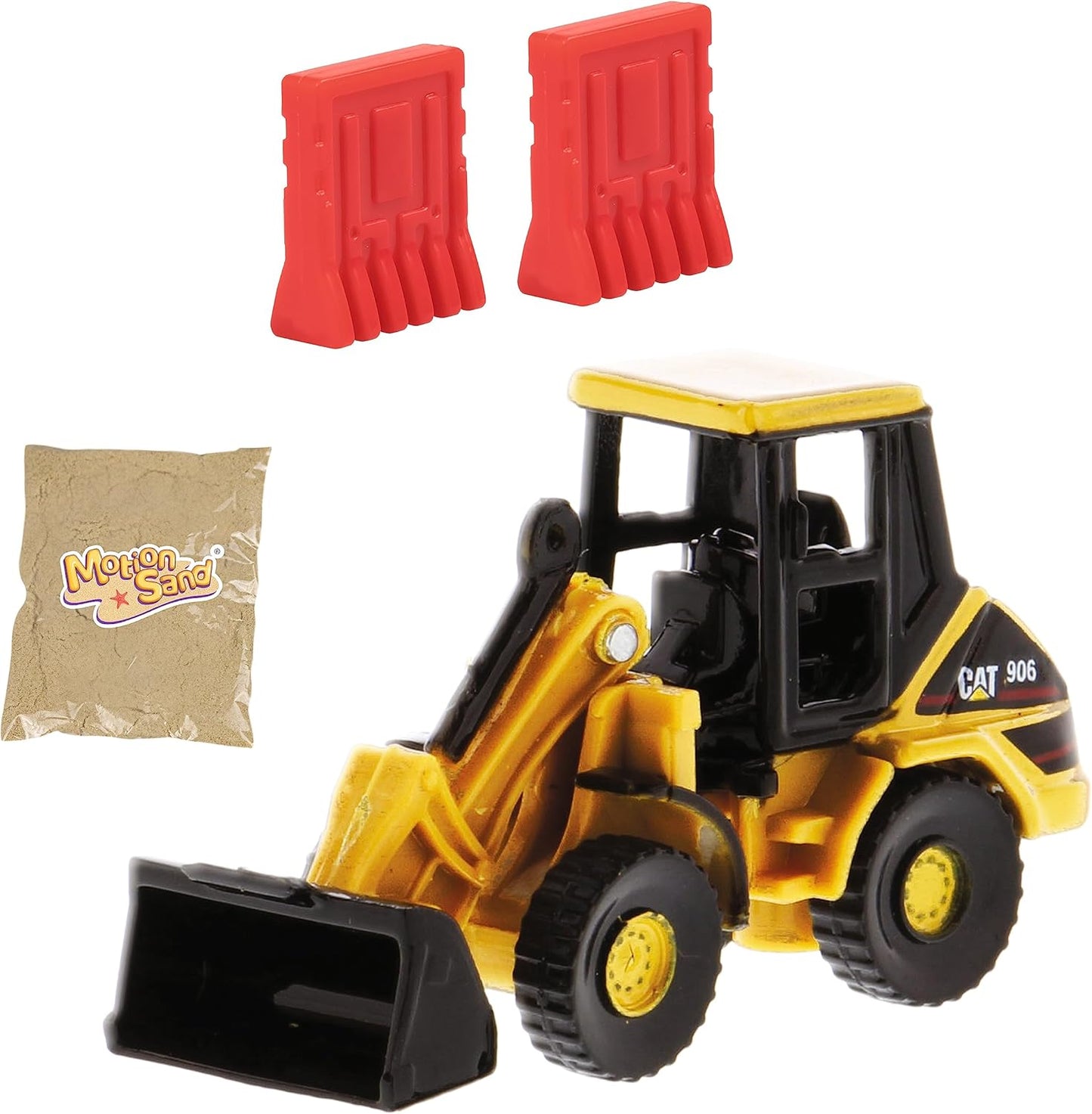 Carrera - 37085963 CAT Micro Metal Play Box, 906 Wheel Loader