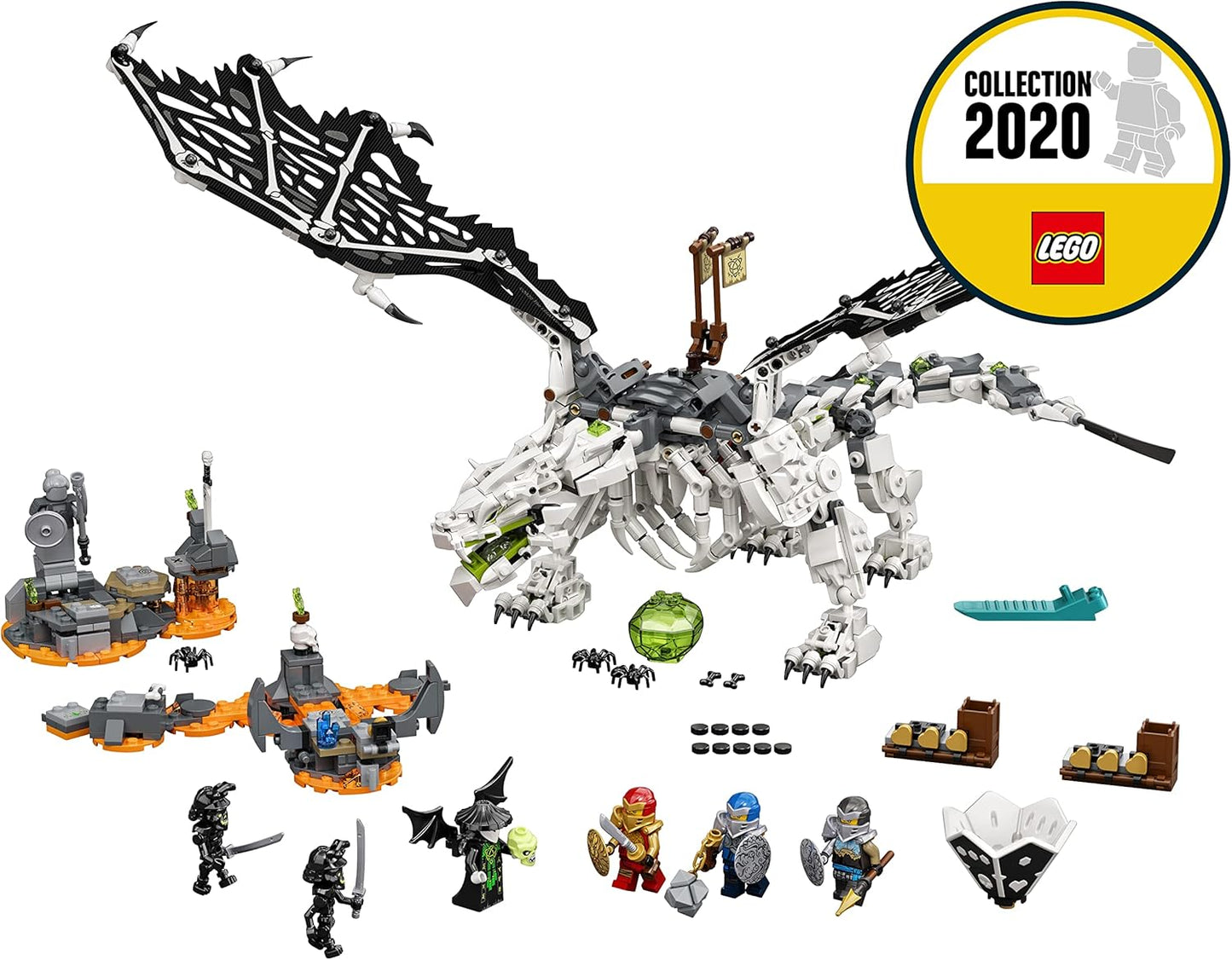 LEGO 71721 Skull Sorcerer’s Dragon