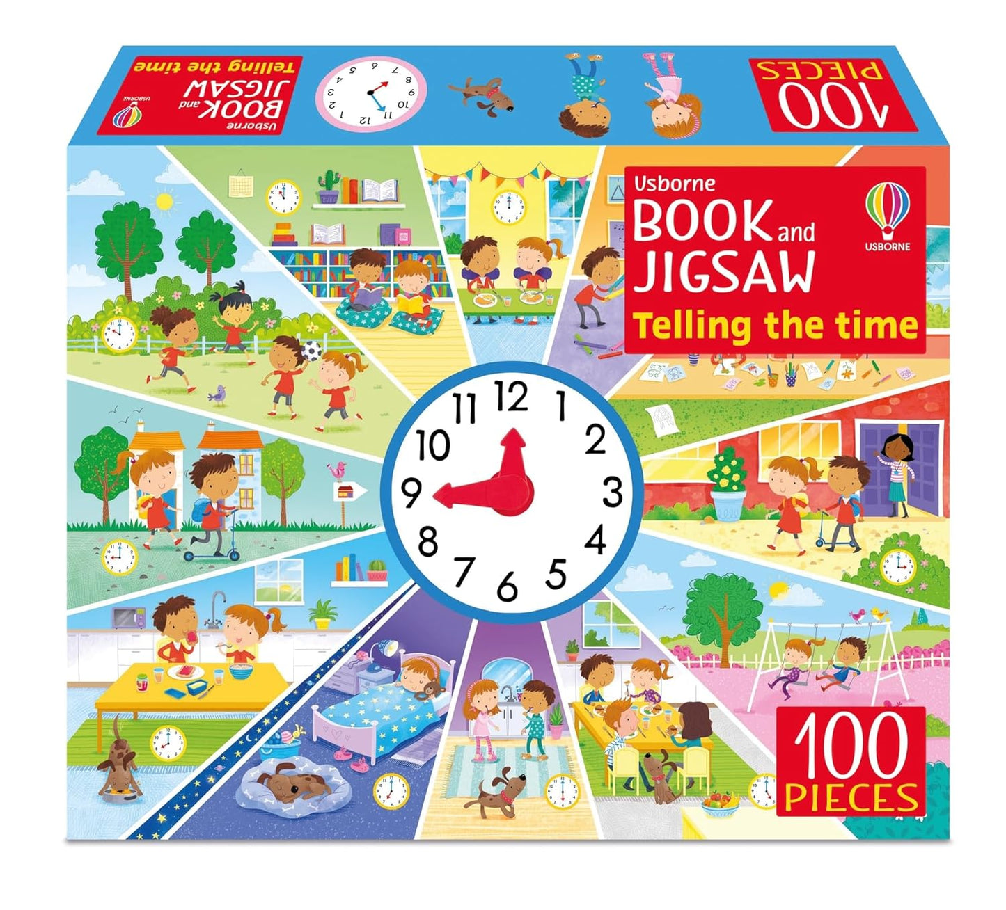 Usborne Book and Jigsaw Telling the Time