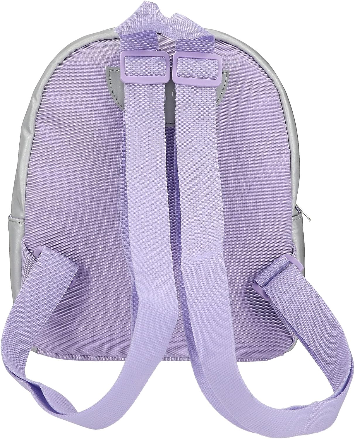 Depesche 12594 TOPModel Snap Shots Backpack in Purple and Silver with Model Motif, Bag with Adjustable Shoulder Straps