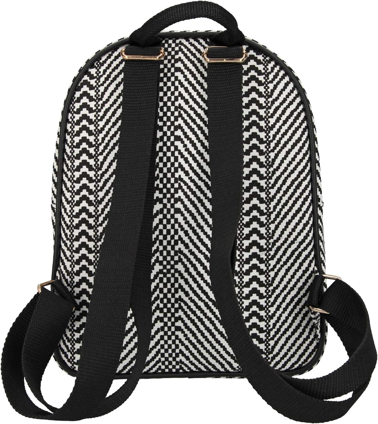 Depesche TOPModel 10974 Backpack Black and White Approx. 28 x 22 x 10 cm