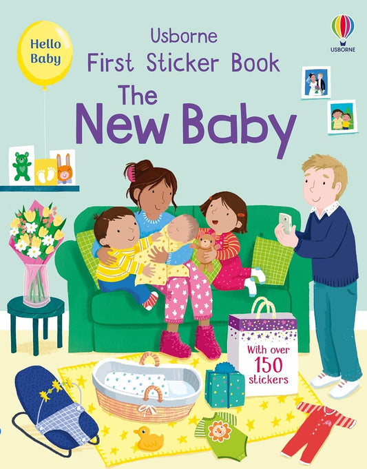 First Sticker Book The New Baby (First Sticker Books)