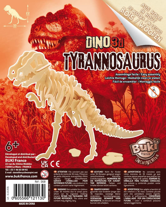 BUKI D6B - Dinos 3D (zufälliges Modell)