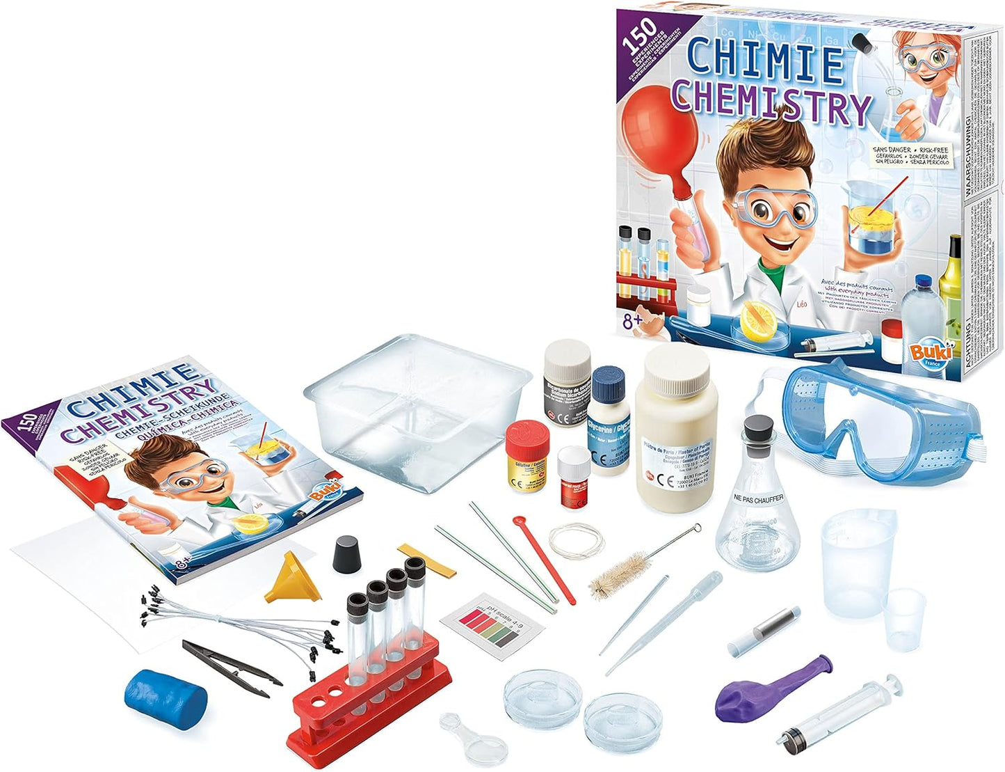 BUKI 8360 - Chemistry 150 Experiments, White