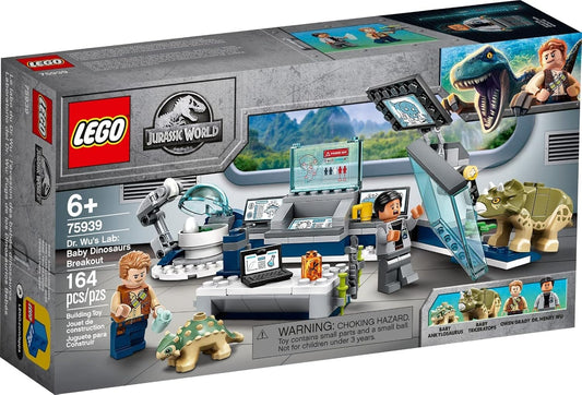 LEGO 75939 Jurassic World Dr Wu’s Lab: Baby Dinosaurs Breakout