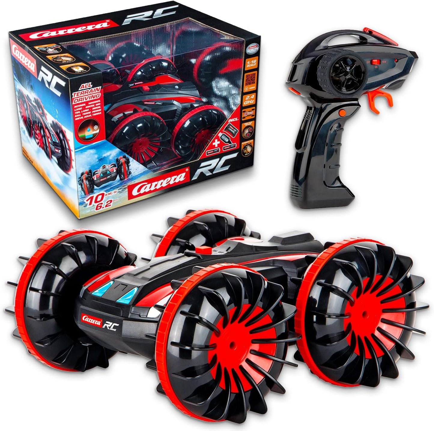 Carrera RC All-Terrain Stunt Car, Radio-Controlled Car, 370160131