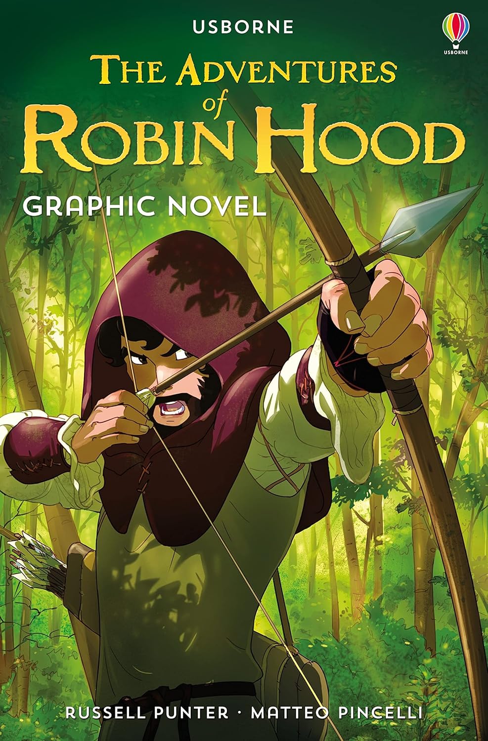 The Adventures of Robin Hood Graphic Novel (Graphic Novels): 1 (Usborne Graphic Novels)