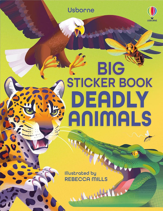 Big Sticker Book Deadly Animals (Sticker Books) (Big Sticker Books)